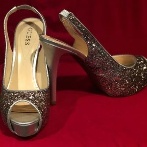Glitter heels